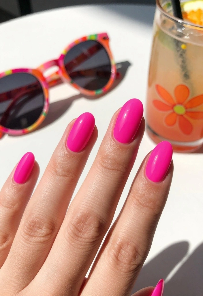 10 Best Nail Polish Colors for That Perfect Sharp Nail Look! - 3. Radiant Neon Pink 1