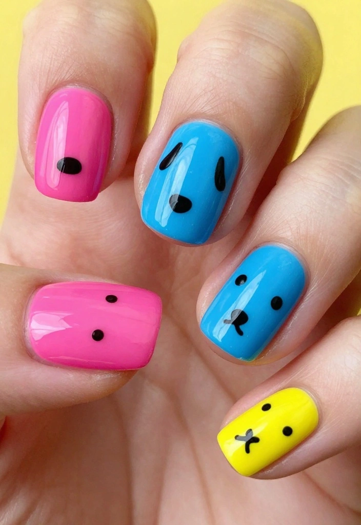 10 Creative Quirky Nail Designs That Will Turn Heads (Trust Me, #3 Is a Must-See!) - 5. Quirky Animal Prints 1