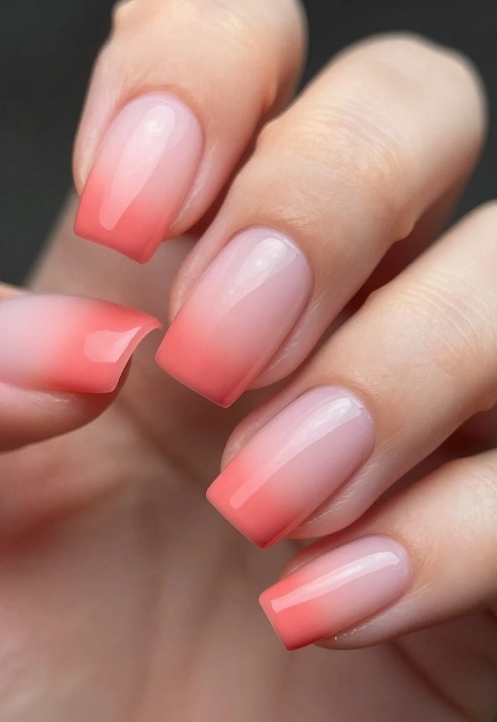 10 Creative Quirky Nail Designs That Will Turn Heads (Trust Me, #3 Is a Must-See!) - 8. Ombre French Tips 1