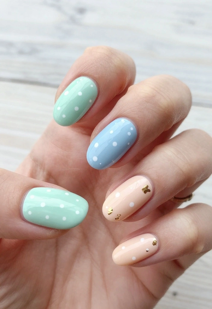 10 Cute Almond Nail Ideas to Elevate Your Style (You'll Want to Try #4!) - 1. Pastel Perfection 1