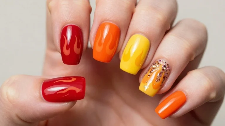 10 Fire Nails Designs That Will Make Your Friends Scream 'How Did You Do That?!'
