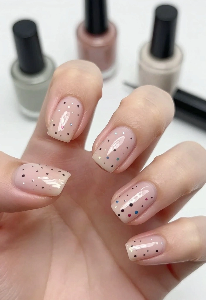 10 Glow Nails Designs That Will Make Your Friends Envious (You’ll Want #5!) - 10. Simple Glow Dots 1