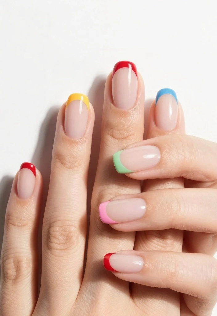 10 Gorgeous Ariana Grande Nails You Need to Try! - 4. Classic French Twist 1