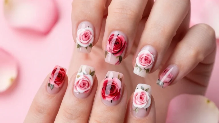 10 Gorgeous Rose Nail Art Looks That Last All Week (Say Goodbye to Chips!)