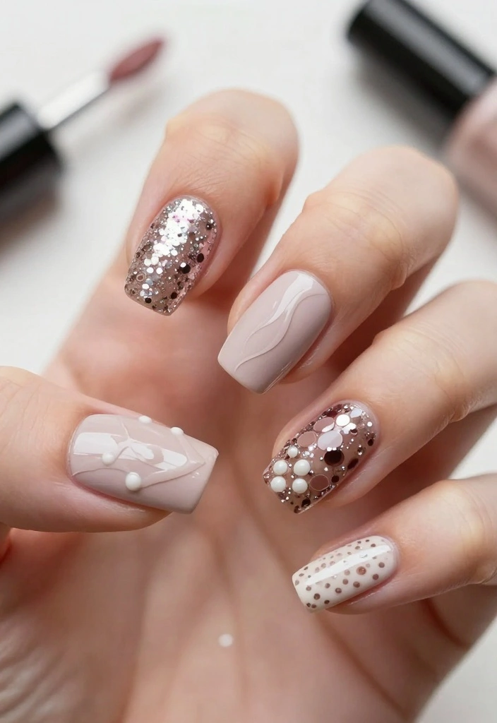 10 New Nail Trends You’ll Want to Try Before They Go Viral! - 3. Textured Nail Art 1