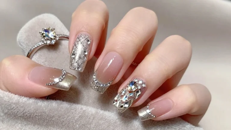 10 Stunning Diamond Nails Designs That Will Make You Shine Bright!
