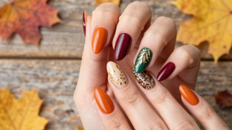 10 Stunning Fall Almond Nails That Will Make You Fall in Love This Season!