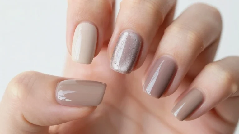 10 Stunning Neutral Cat Eye Nails That Will Elevate Your Style Instantly!