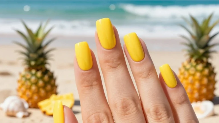 10 Stunning Yellow Nail Designs That Will Brighten Your Summer Vibe!