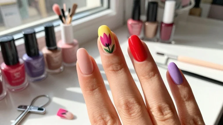 10 Trendy Tulip Nails Designs to Try This Season (Your Friends Will Be Jealous!)