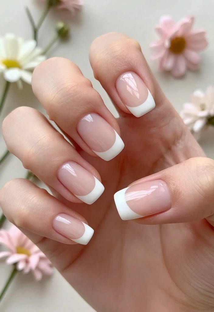 10 Types of Nails That Suit Every Finger Shape - 10. French Tips 1