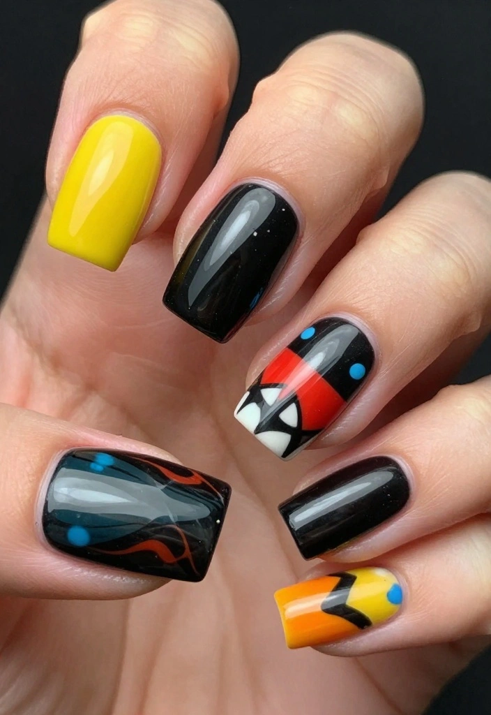 10 Types of Nails That Suit Every Finger Shape - 8. Edge Nails 1