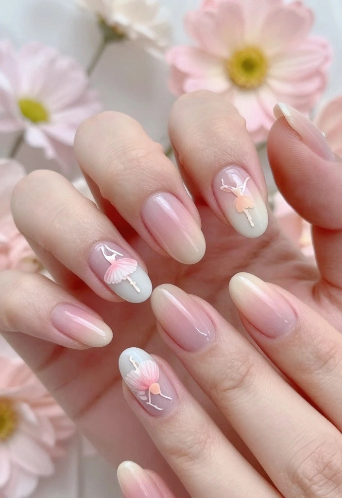 10 Unique Nail Shapes for Spring: Trends You Won't Believe! - 5. Ballerina Chic 1