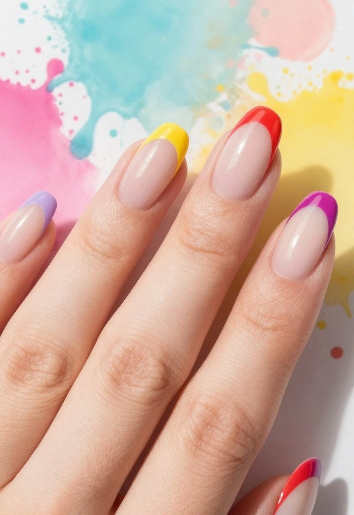 10 Unique Nail Shapes for Spring: Trends You Won't Believe! - 8. Reverse French Twist 1