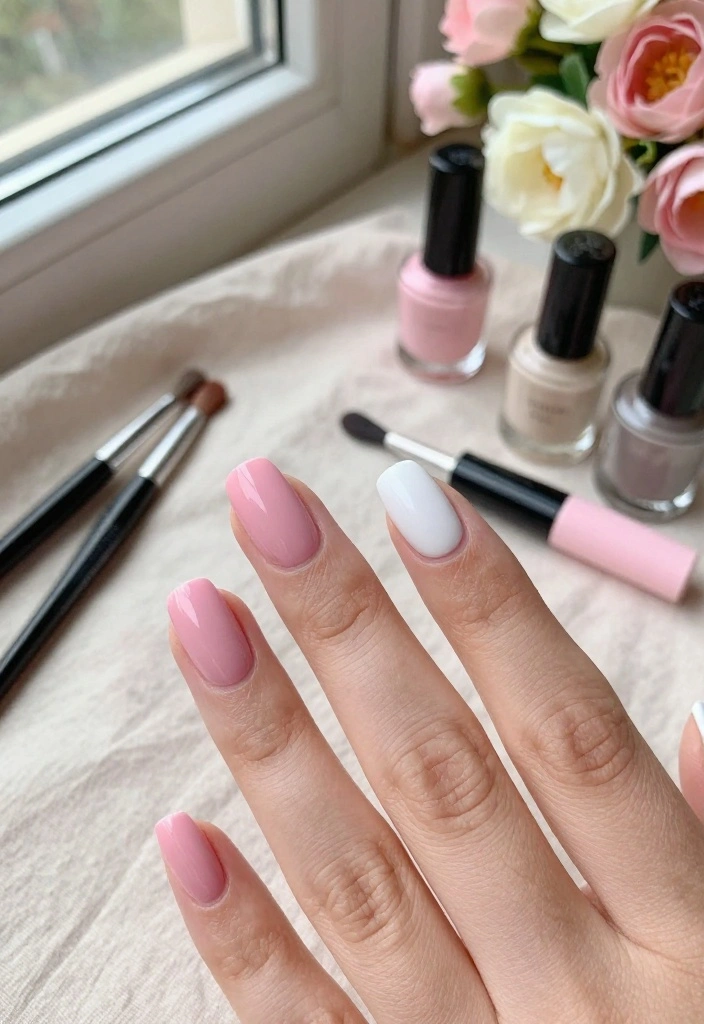 11 DIY Pink and White Nails That Are So Simple, You'll Want to Do Them All! - Conclusion 1