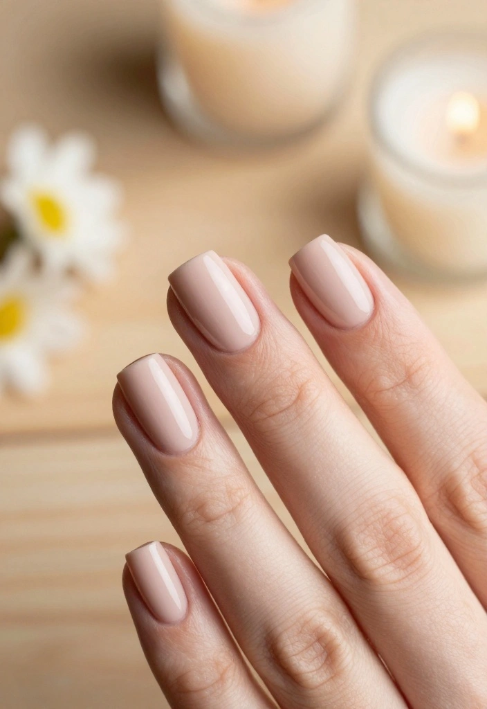 11 Nail Tips to Choose the Best Shapes for Your Fingers (Get Ready for Compliments!) - 4. Rounded Nails for Soft Elegance 1