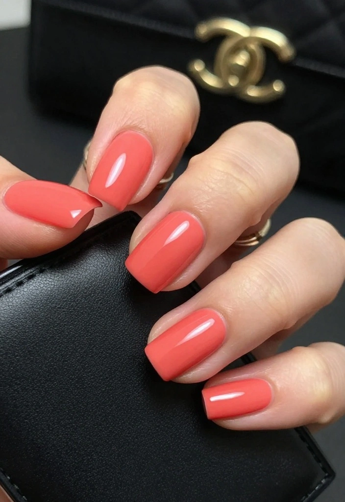 11 Nail Tips to Choose the Best Shapes for Your Fingers (Get Ready for Compliments!) - 5. Square Nails for a Timeless Look 1