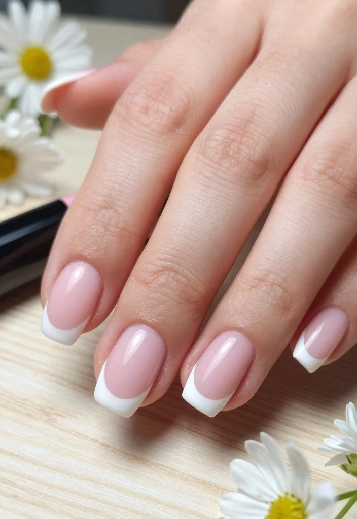 11 Nail Tips to Choose the Best Shapes for Your Fingers (Get Ready for Compliments!) - 8. Trendy French Tip 1