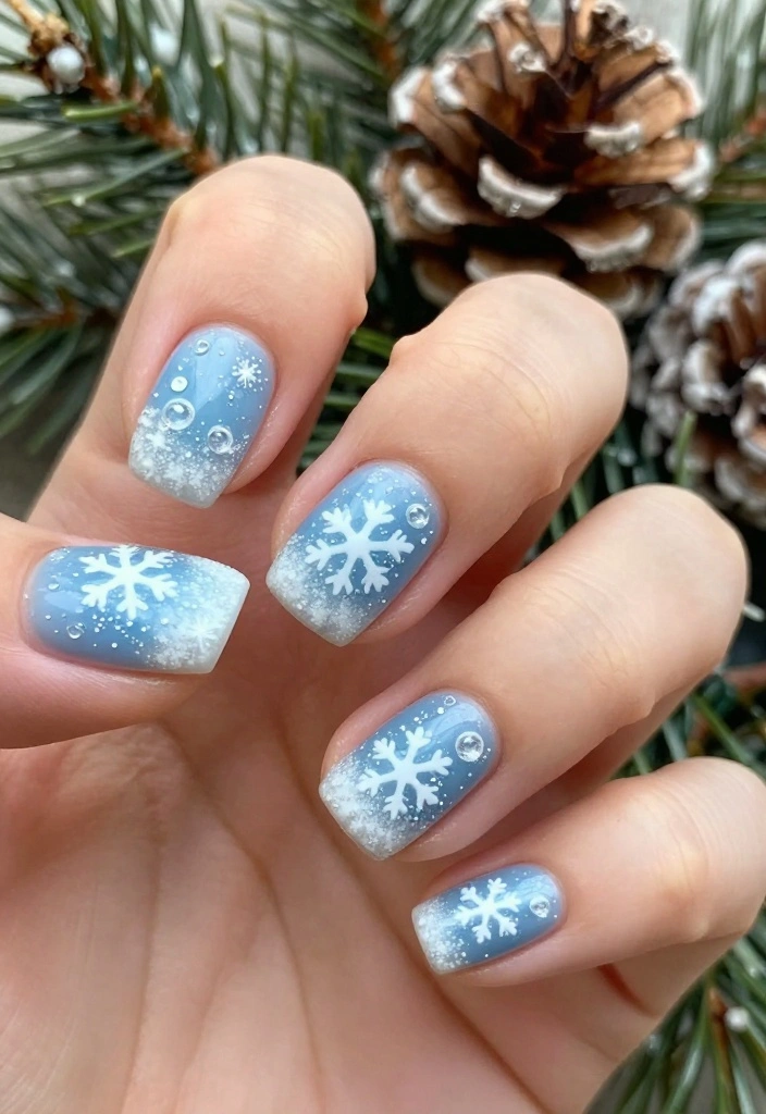 12 Bubble Nail Inspirations That Will Make You Want to Try Them ASAP! - 12. Seasonal Bubble Nails 1