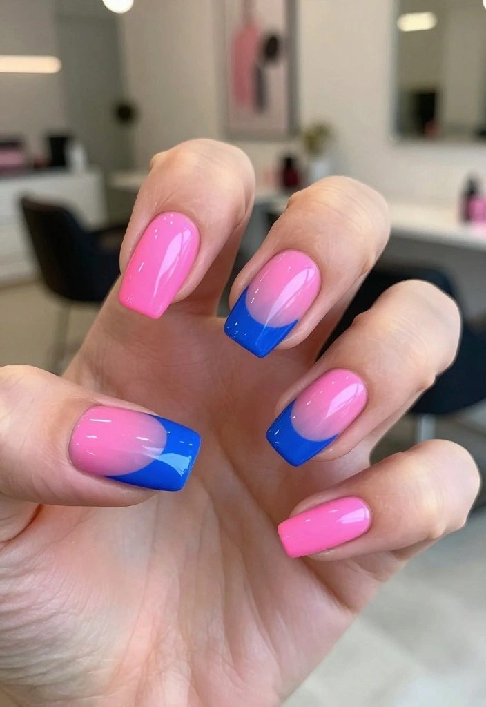 12 DIY Nail Ideas That Will Transform You Forever! - 1. Color Block Chic 1