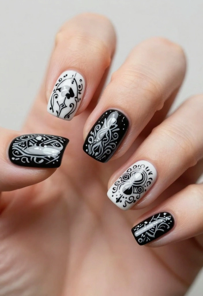 12 DIY Nail Ideas That Will Transform You Forever! - 12. Nail Stamping 1