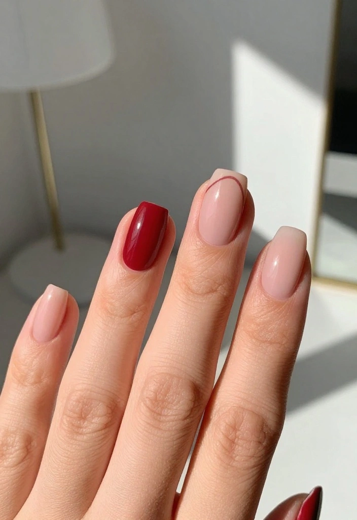 12 DIY Natural Acrylic Nails That Will Blow Your Mind (And Your Friends' Too!) - 8. Negative Space Art 1