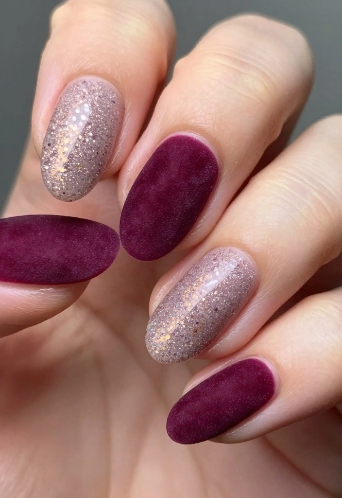 12 DIY Natural Almond Nail Art Tutorials You Can’t Afford to Miss! - 8. Textured Nails 1