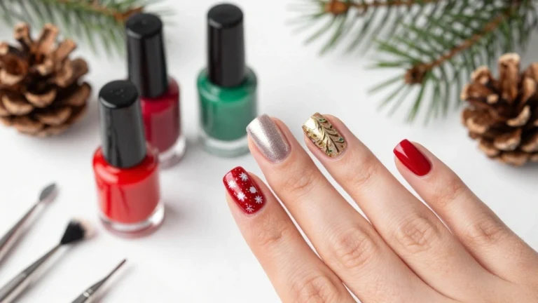12 Easy DIY Christmas Nails That Will Make You Feel Like a Holiday Queen!