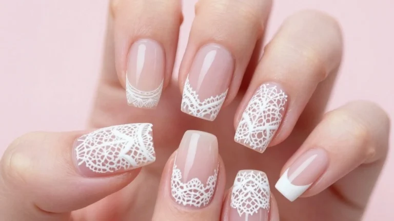 12 Elegant White Lace Nails Designs for a Chic Look (Wait Until You See #6!)