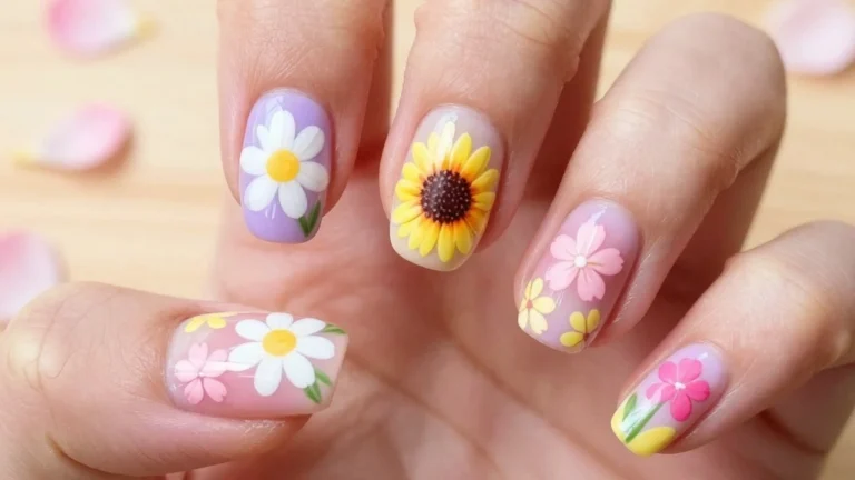 12 Gorgeous Flower Nail Art Ideas to Bring Spring to Your Fingertips!