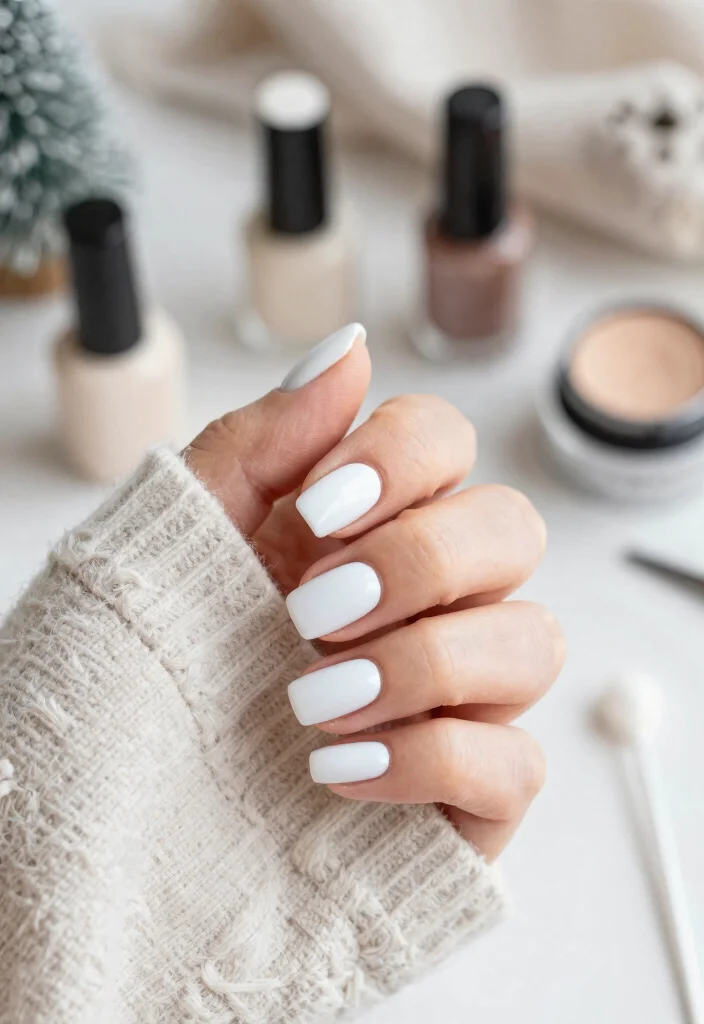 12 Inspiration for Gorgeous White Winter Nails All Season Long! - Conclusion 1