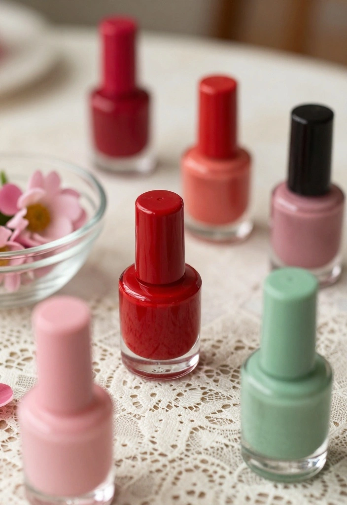 12 Nail Care Secrets for Gorgeous Vintage Nails (You'll Thank Us for #5!) - 2. Choose the Right Vintage Colors 1