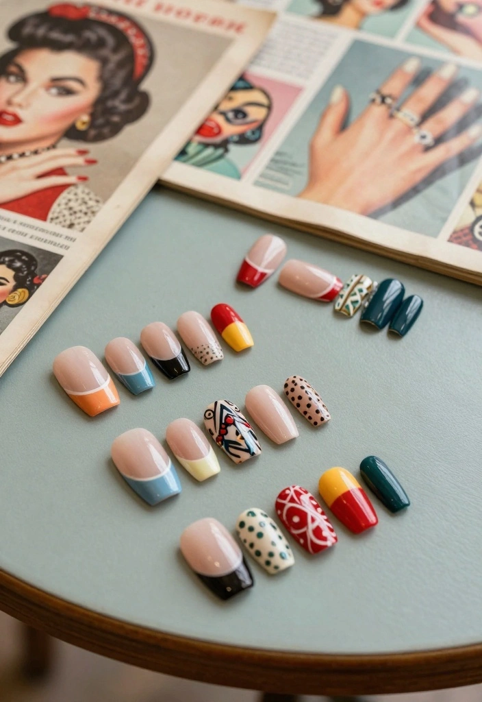 12 Nail Care Secrets for Gorgeous Vintage Nails (You'll Thank Us for #5!) - 9. Explore Vintage Nail Trends 1
