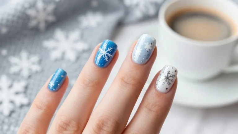 12 Simple Winter Nails Ideas: Stamping and Painting for Beginners!