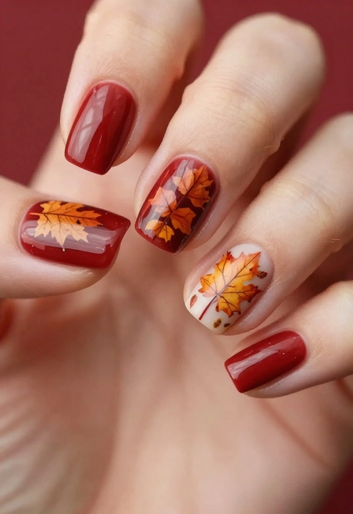 13 Chic and Modern USA Nails Designs for the Fashionista in You! - 10. Seasonal Themes 1