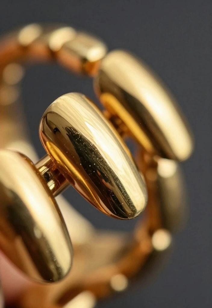 13 Chic and Modern USA Nails Designs for the Fashionista in You! - 5. Metallic Magic 1