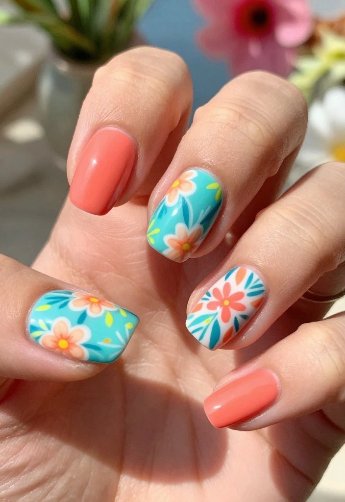 13 Elegant Chic Nail Art Styles That Will Have Everyone Asking for Your Secret! - 8. Seasonal Colors and Themes 1