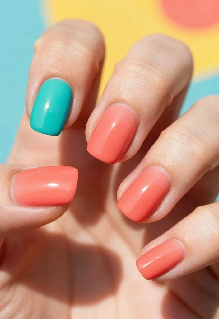 13 French Acrylic Nail Ideas: The New Fashion Must-Have - 12. Two-Toned French Tips 1