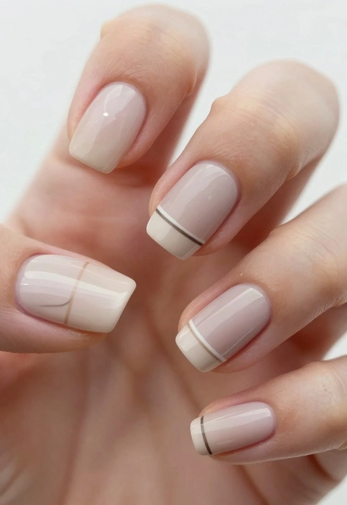 14 Chic Cute Winter Nails Trends You Need to Try Right Now! - 4. Minimalist Nail Art 1