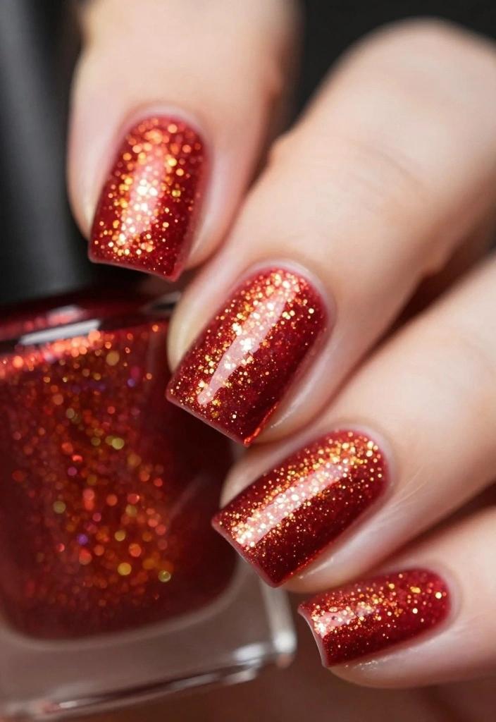 14 Cute Nail Art Designs You’ll Wish You Tried Sooner! - 6. Glitter Glam 1