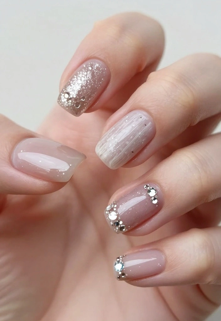 14 Extra Short Nail Ideas That Are So Stylish, You’ll Want To Try Them All! - 13. Textured Looks 1