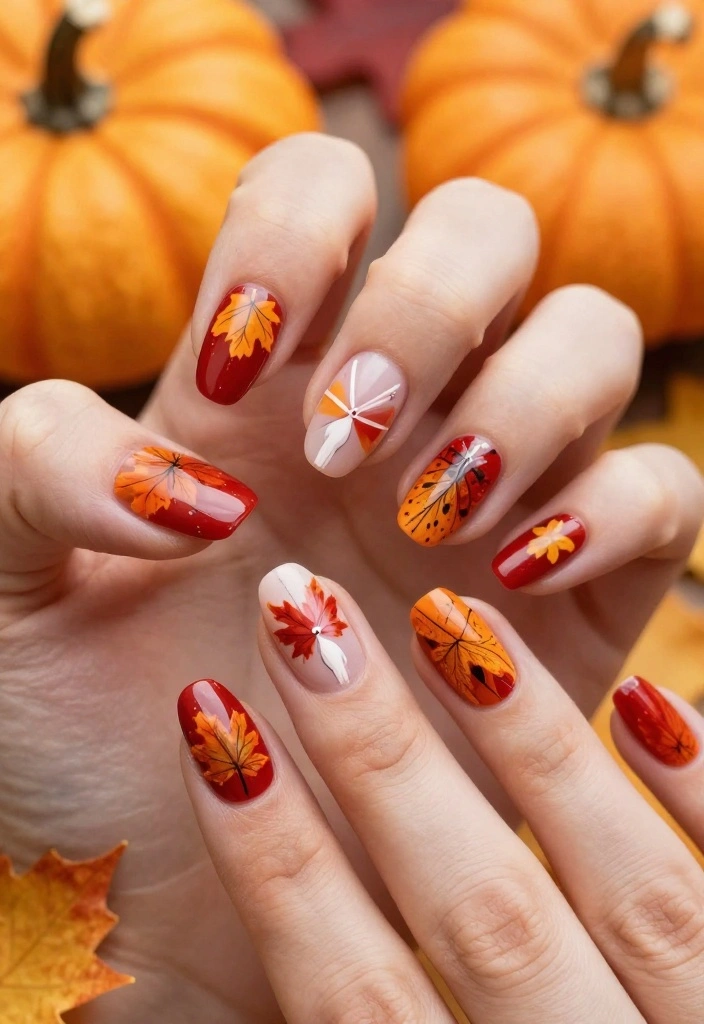 14 Modern Ballerina Nails Designs That Are Taking Over Instagram (Join the Trend Now!) - 13. Seasonal Inspirations 1