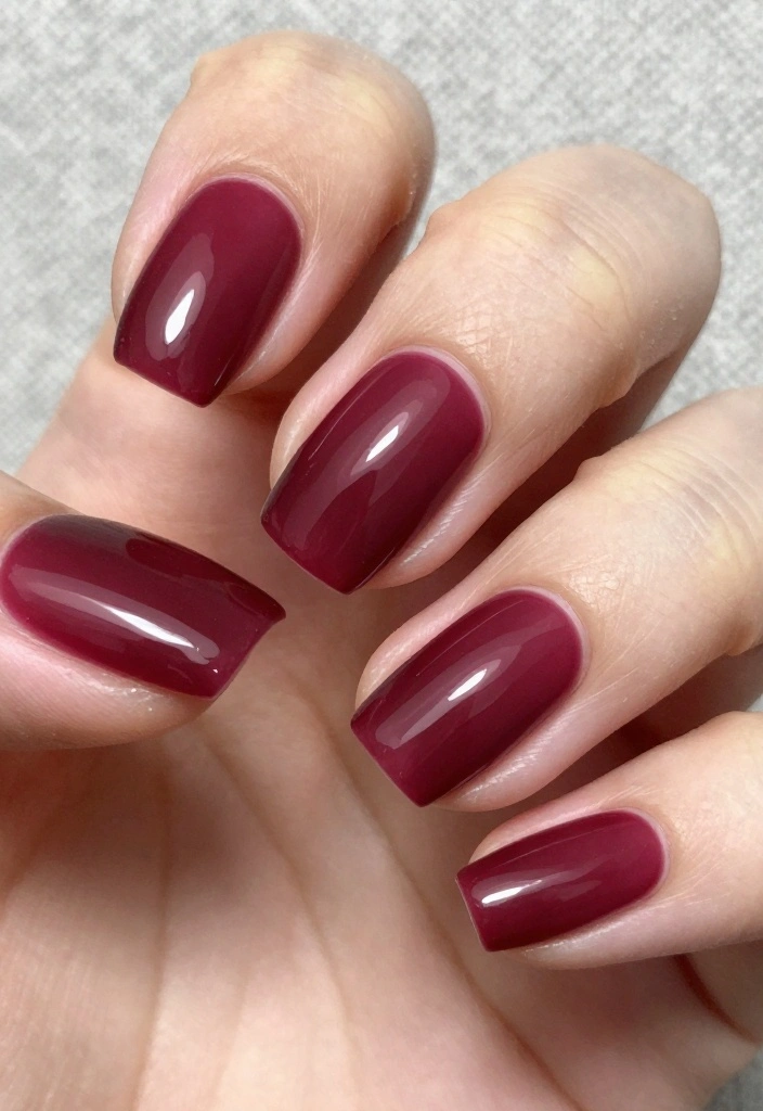 14 Must-Have Gorgeous Short Holiday Nail Ideas! - 11. Monochromatic Elegance 1