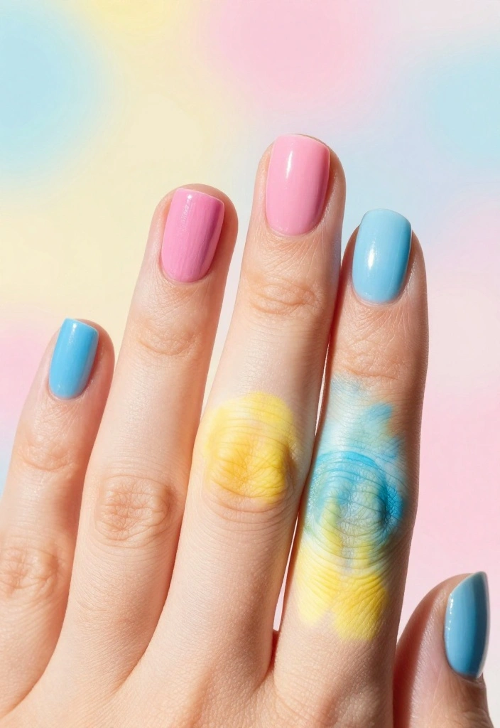 14 Must-Try Spring Nail Design Ideas for a Perfect Manicure! - 8. Tie-Dye Nails 1