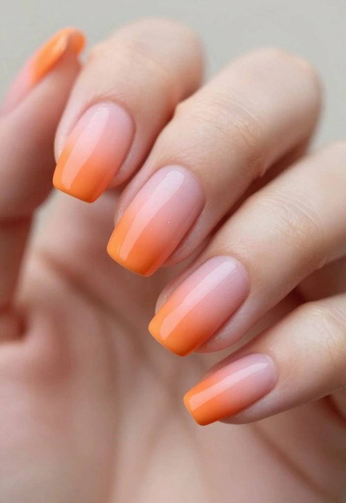 14 New Nail Art Designs You Can Master in Minutes! - 1. Ombre Delight 1