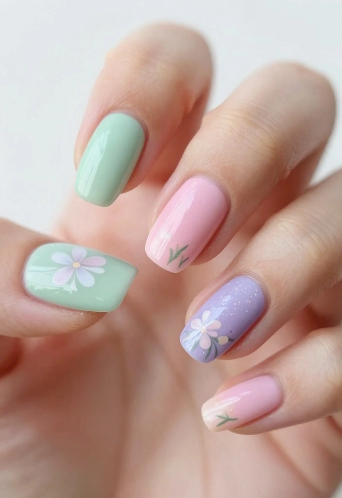 14 Unique Claw Nail Styles That Are Taking Over Instagram (Don’t Miss #9!) - 2. Pastel Dream Claws 1
