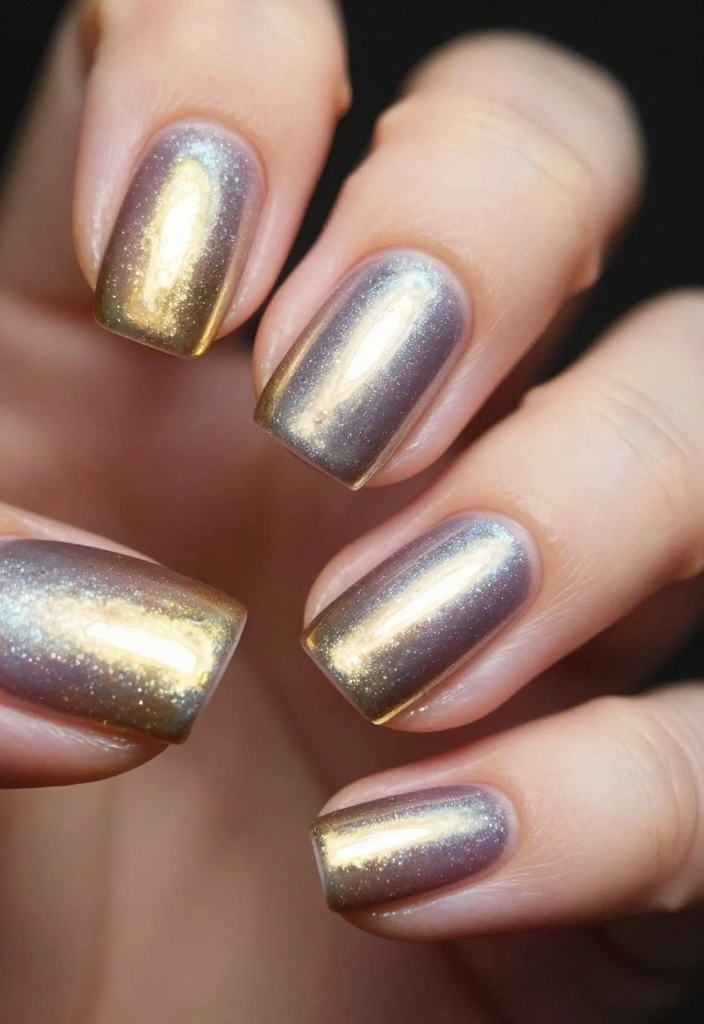 14 Unique Claw Nail Styles That Are Taking Over Instagram (Don’t Miss #9!) - 5. Metallic Edge Claws 1