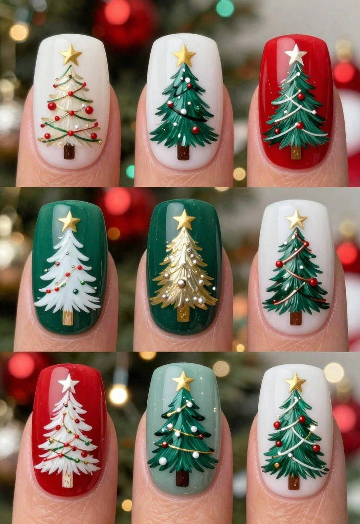 15 Adorable Christmas Tree Nails You Need to Try Before the Holiday Party! - Conclusion 1