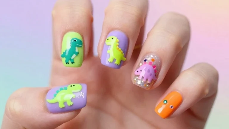 15 Adorable Dinosaur Nails Ideas You’ll Want to Show Off (Wait Until You See #7!)