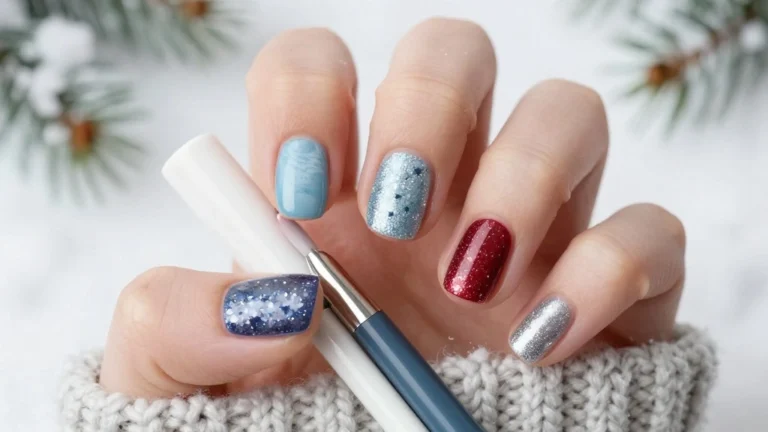 15 Adorable Winter Nails for Short Nails You'll Want to Show Off!